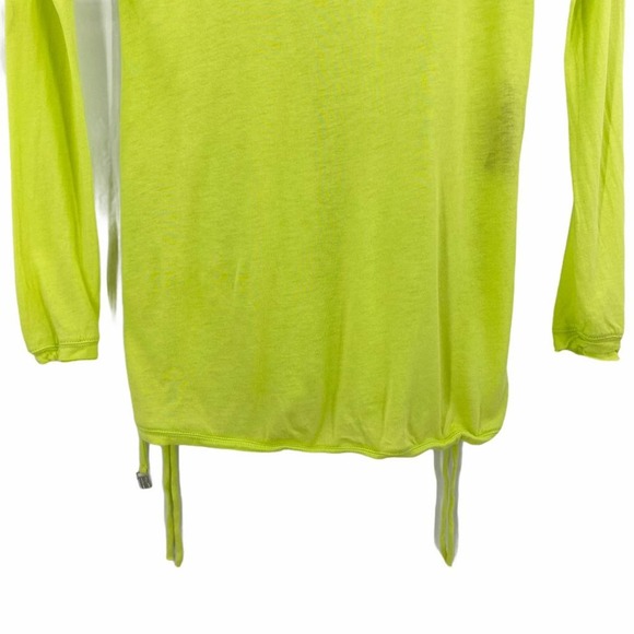 NEW Koral Lime Green Yellow Cool Down Top - Picture 3 of 13